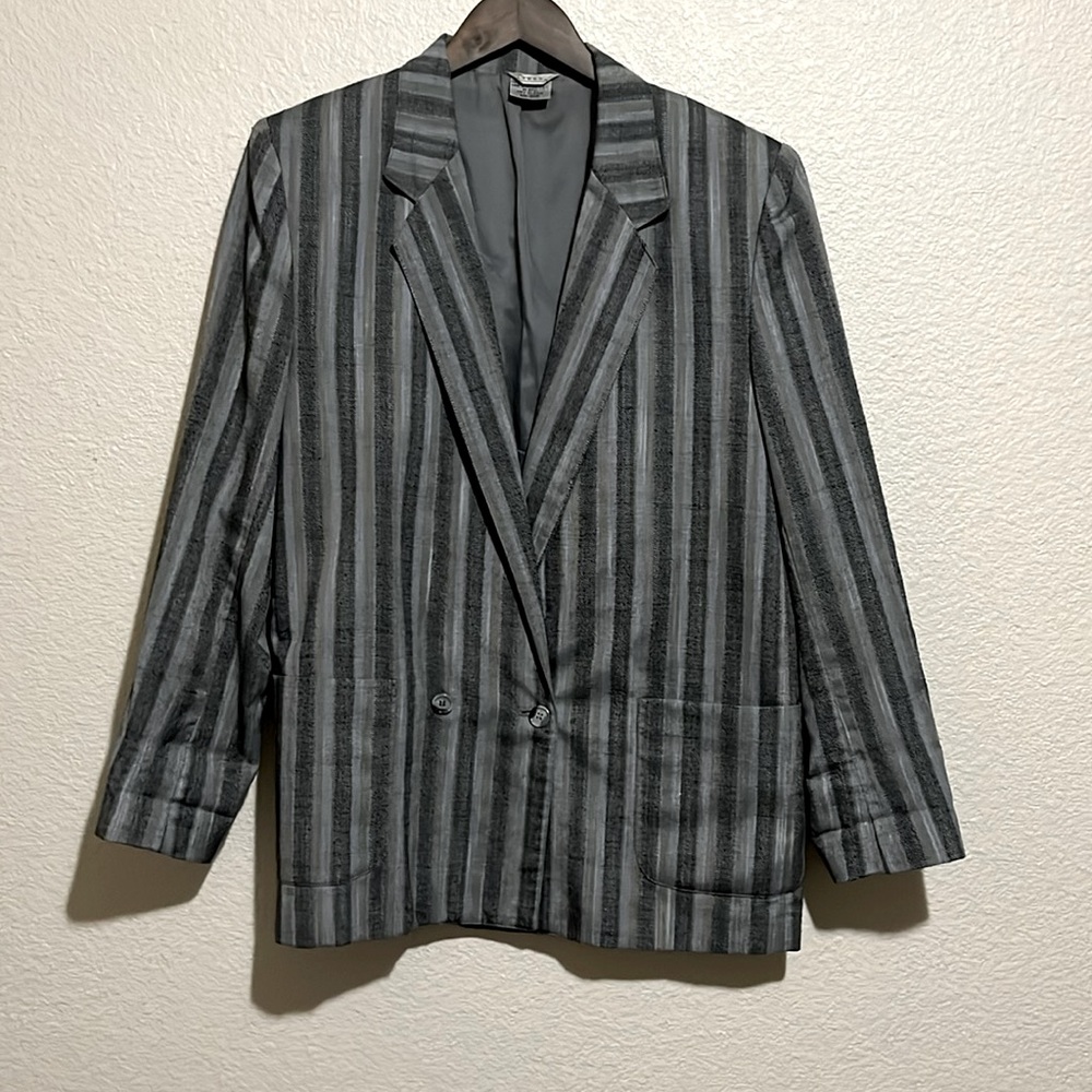 J. Todd Striped Blazer - Size 38R